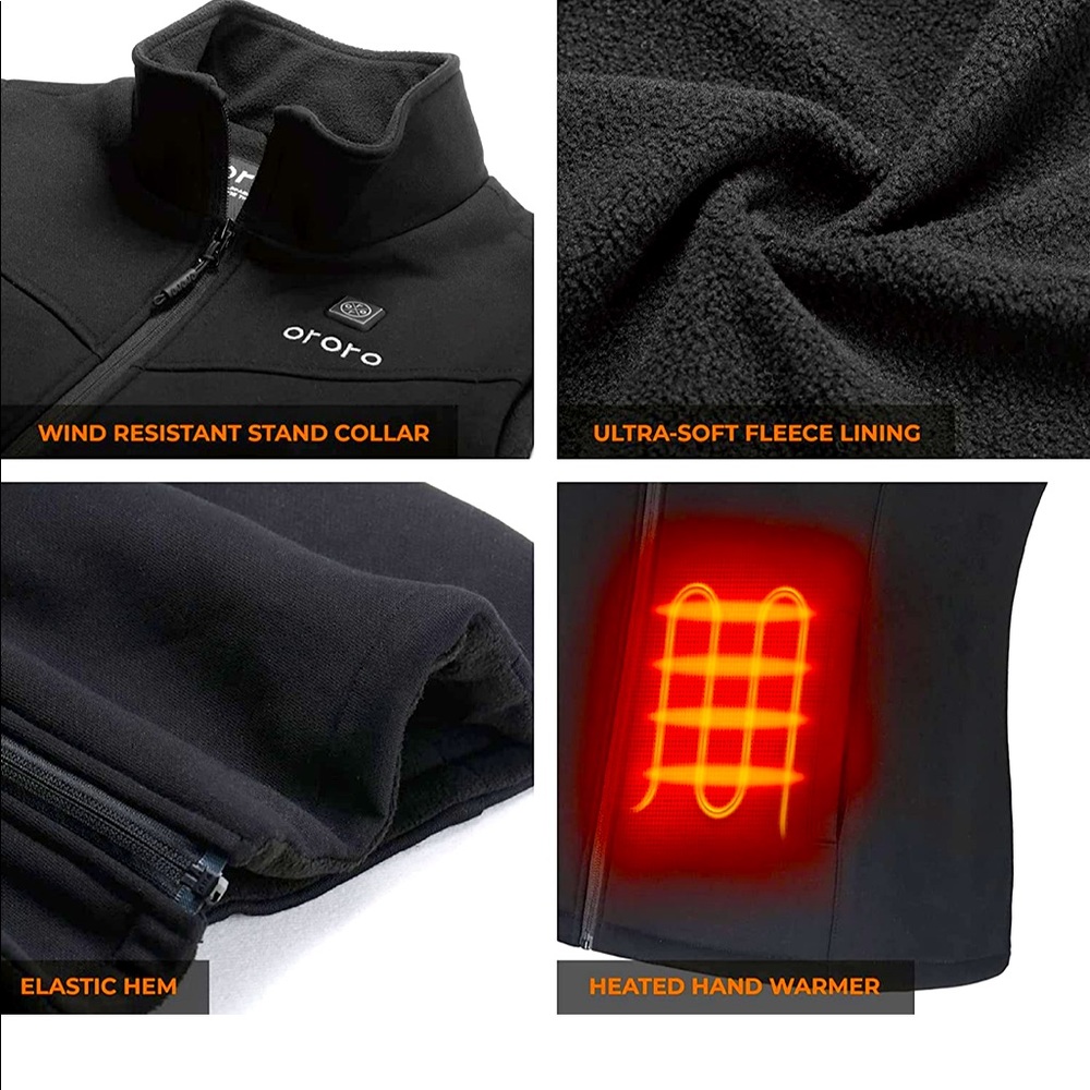 ORORO heated apparel vest
